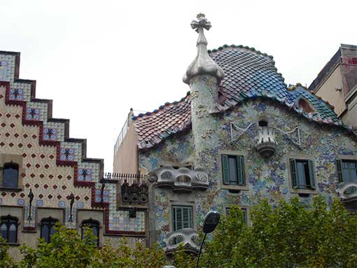 Barcelona Gaudi Building